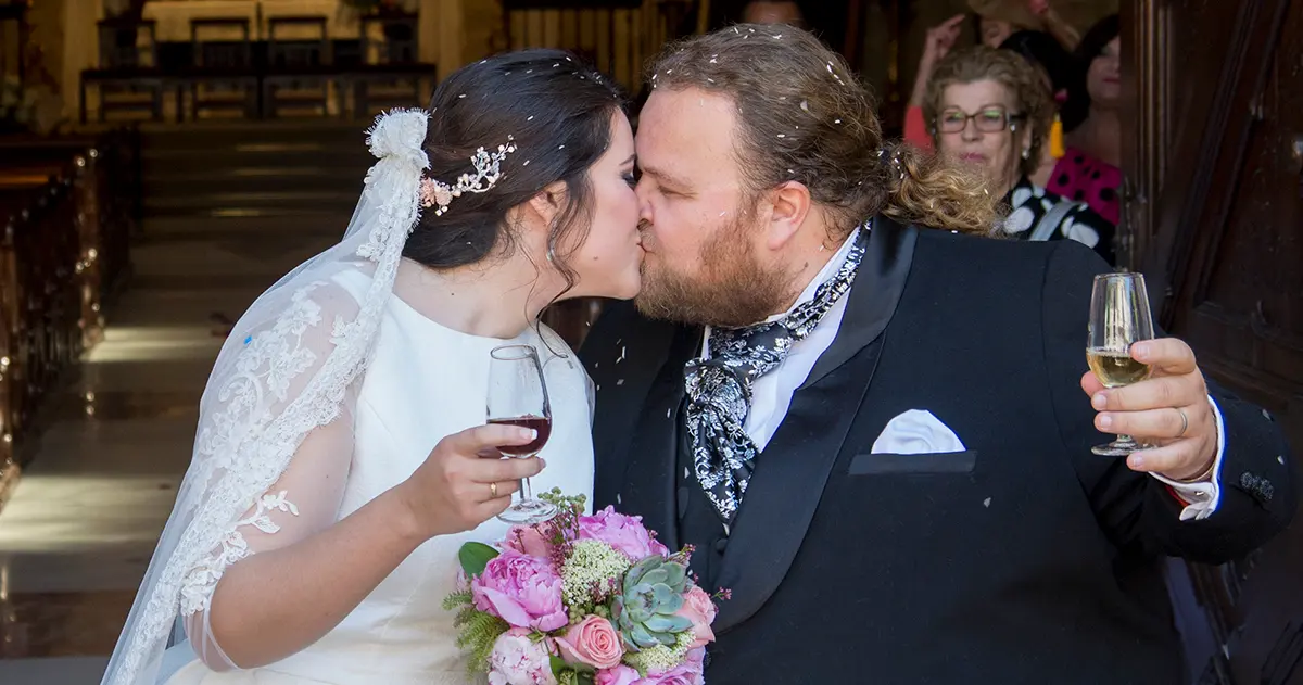 Enlace de Ezequiel Ben&iacute;tez con M&ordf; &Aacute;ngeles en Santiago - Jonocla Fotograf&iacute;a para elMIRA.es