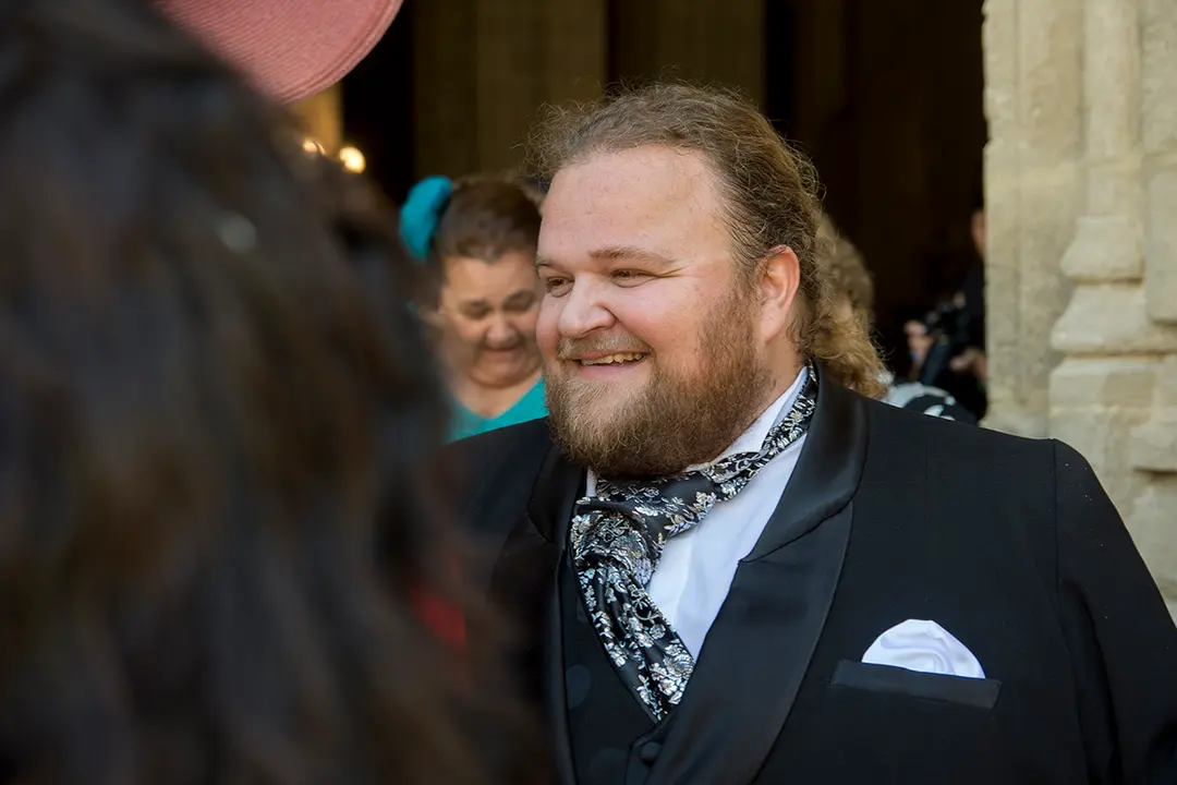 Enlace de Ezequiel Ben&iacute;tez con M&ordf; &Aacute;ngeles en Santiago - Jonocla Fotograf&iacute;a para elMIRA.es