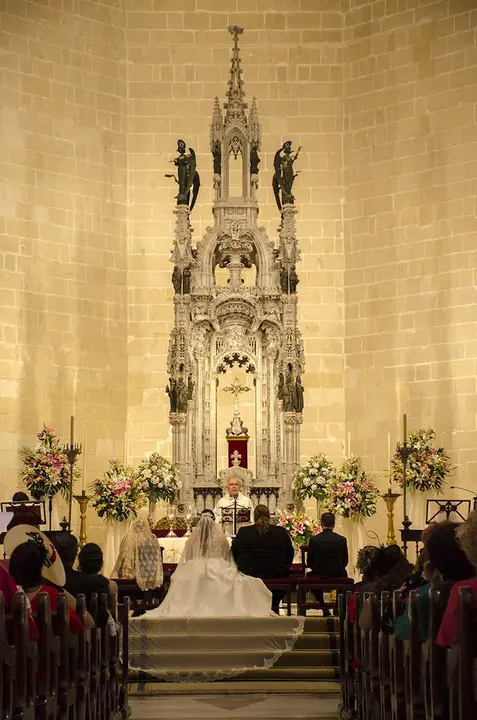 Enlace de Ezequiel Ben&iacute;tez con M&ordf; &Aacute;ngeles en Santiago - Jonocla Fotograf&iacute;a para elMIRA.es