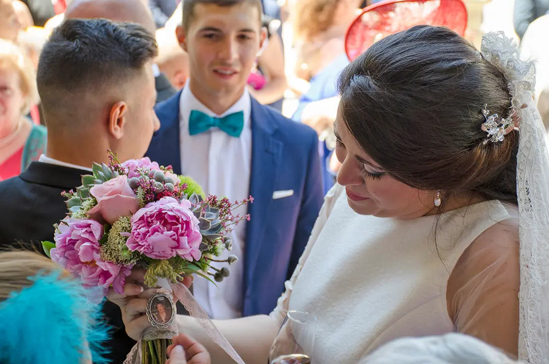 Enlace de Ezequiel Ben&iacute;tez con M&ordf; &Aacute;ngeles en Santiago - Jonocla Fotograf&iacute;a para elMIRA.es