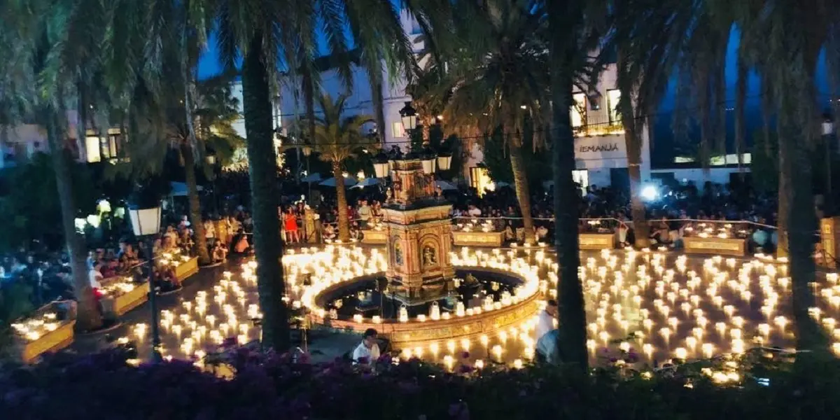 Noche de las Velas encendidas, Vejer | Por &Aacute;lvaro Richarte