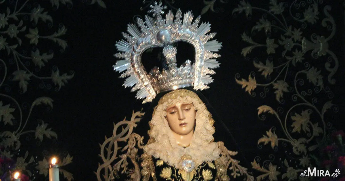 Virgen de la Soledad | Por A. Richarte