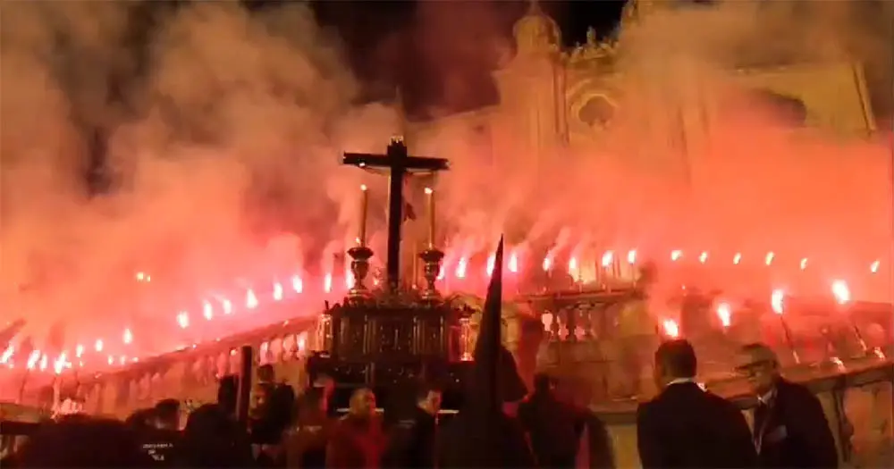 Cristo de la Viga en la Catedral de Jerez