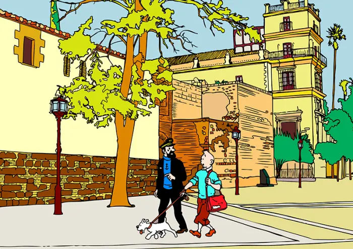 De paseo en la Alameda Vieja