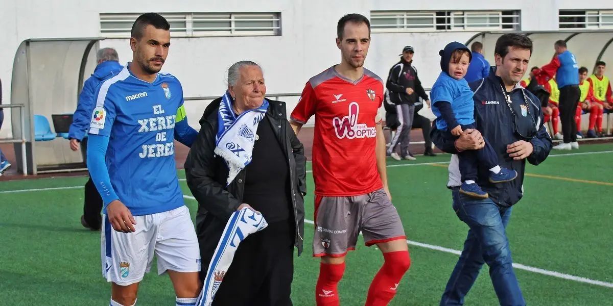 Xerez CD vs Pozoblanco./ Alejandro Jim&eacute;nez