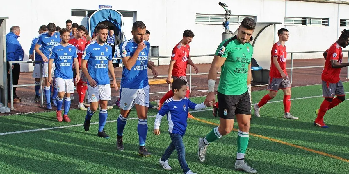 Xerez CD vs Pozoblanco./ Alejandro Jim&eacute;nez