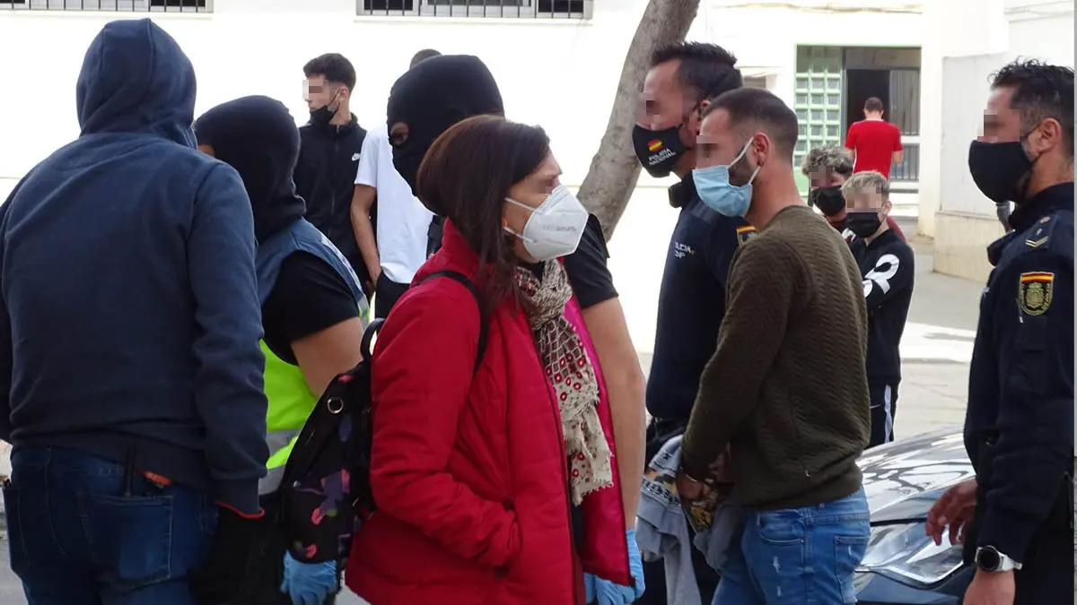 Redada polic&iacute;a en Icovesa de Jerez de la Frontera - EL MIRA 