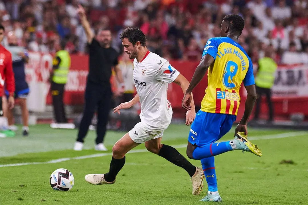 Delaney en el Sevilla FC - Valencia CF | Salvador L&oacute;pez Medina para El MIRA