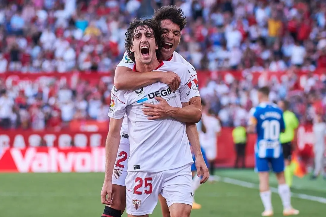 Gol de Bryan Gil en el Sevilla FC - RCD Espanyol | Salvador L&oacute;pez Medina para El MIRA