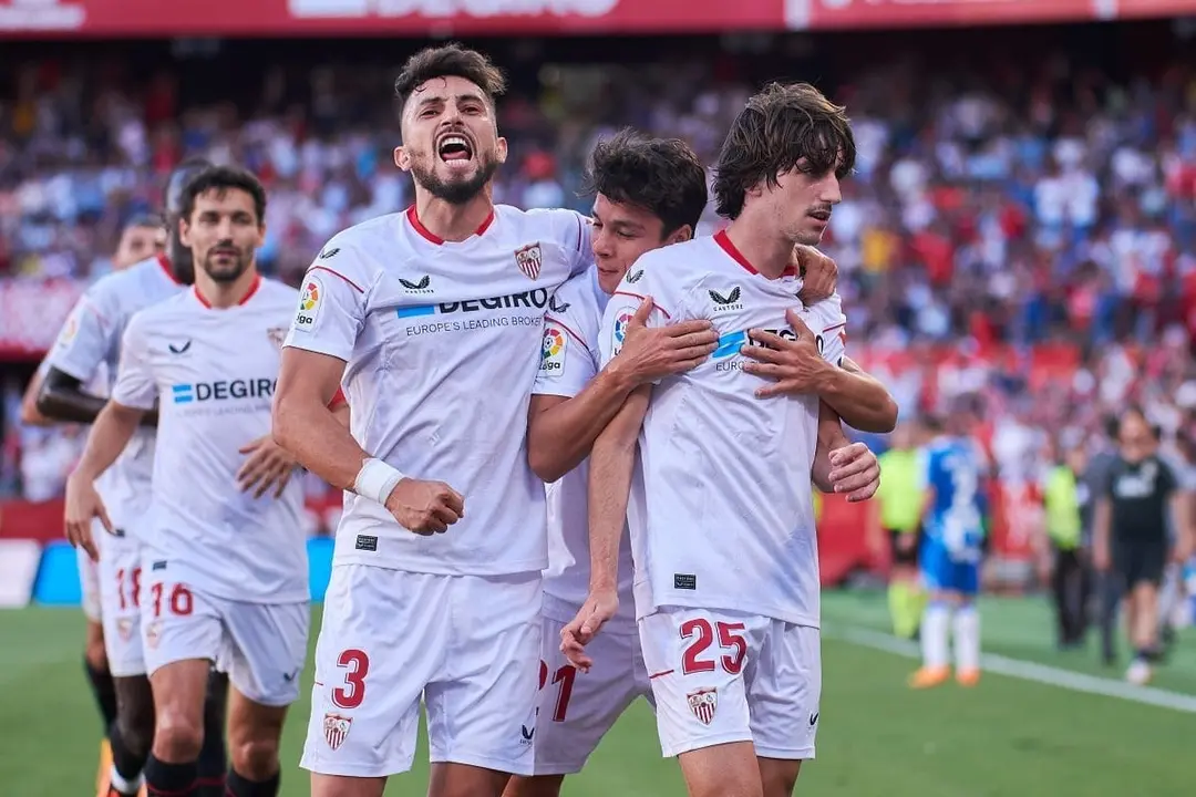 Gol de Bryan Gil en el Sevilla FC - RCD Espanyol | Salvador L&oacute;pez Medina para El MIRA