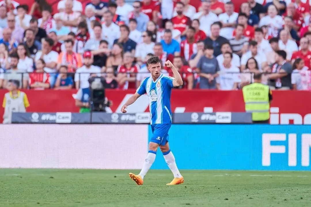 Gol de Puado en el Sevilla FC - RCD Espanyol | Salvador L&oacute;pez Medina para El MIRA