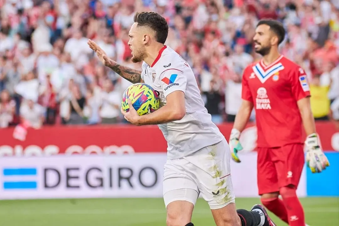 Gol de Lucas Ocampos en el Sevilla FC - RCD Espanyol | Salvador L&oacute;pez Medina para El MIRA