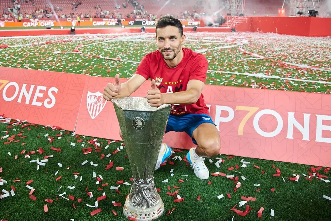 Celebraci&oacute;n de la s&eacute;ptima Europa League del Sevilla FC | Salvador L&oacute;pez Medina para El MIRA