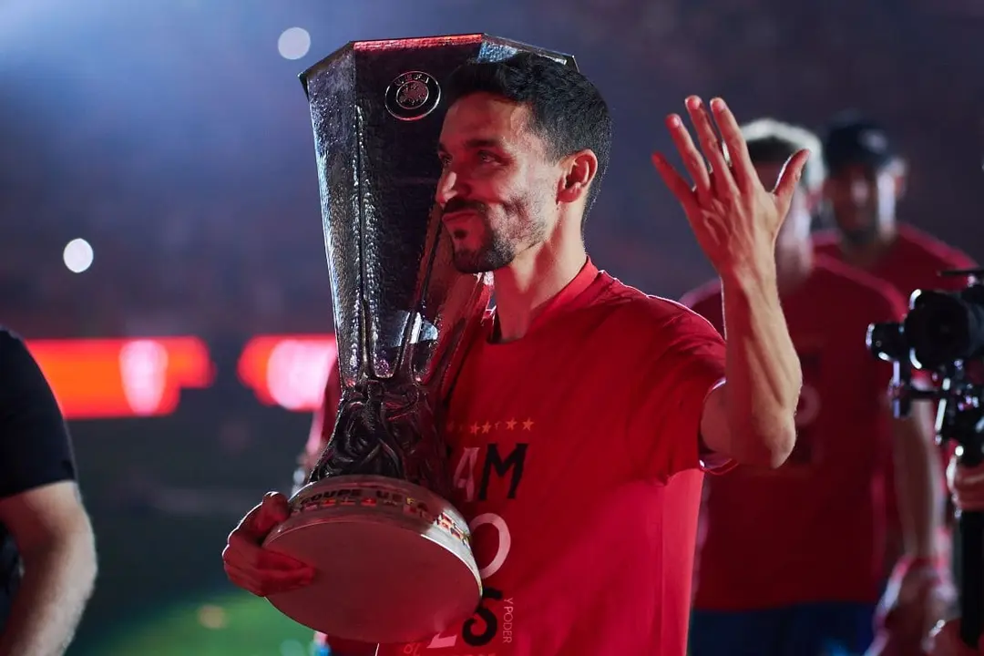 Celebraci&oacute;n de la s&eacute;ptima Europa League del Sevilla FC | Salvador L&oacute;pez Medina para El MIRA