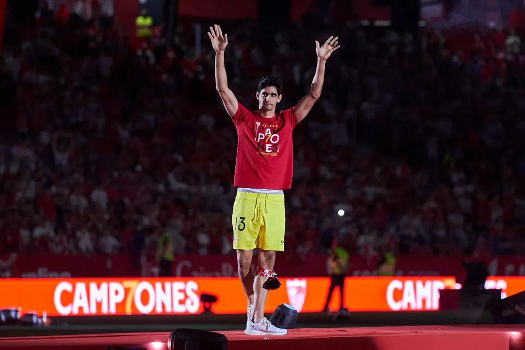 Celebraci&oacute;n de la s&eacute;ptima Europa League del Sevilla FC | Salvador L&oacute;pez Medina para El MIRA