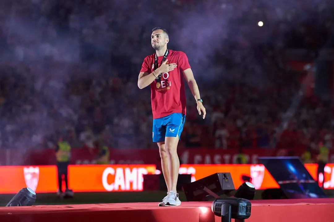 Celebraci&oacute;n de la s&eacute;ptima Europa League del Sevilla FC | Salvador L&oacute;pez Medina para El MIRA