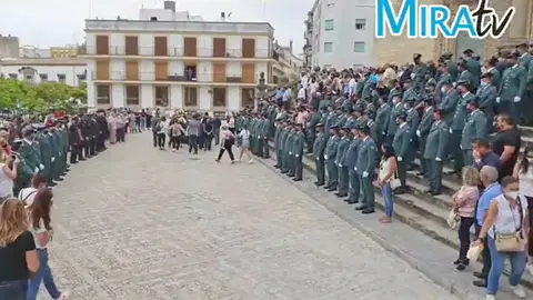 Despedida en la Catedral de Jerez al Guardia Civil Agust&iacute;n C&aacute;rdenas