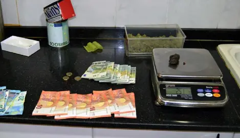 Venta de droga quiosco