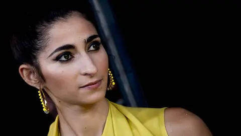 La actriz Alba Flores