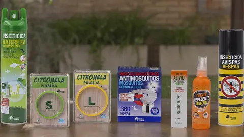 Surtido de insecticidas y repelentes, disponibles en el lineal de Mercadona