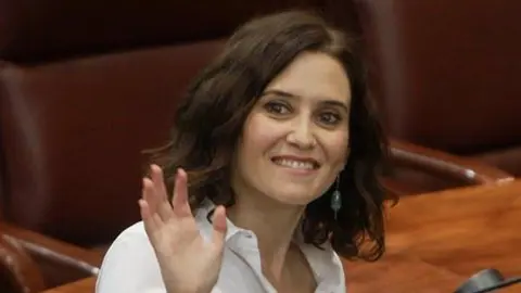 La presidenta de la Comunidad de Madrid, Isabel D&iacute;az Ayuso