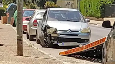 Accidente en Avenida Nazaret - Jerez de la Frontera