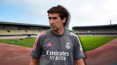 Ra&uacute;l Gonz&aacute;lez, entrenador del Real Madrid Castilla