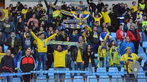 La afici&oacute;n del C&aacute;diz CF