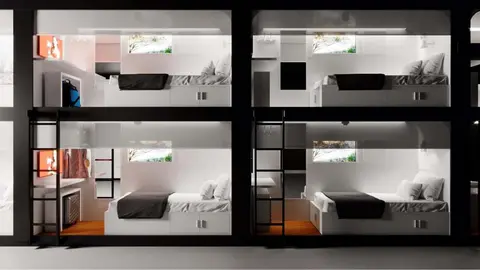 Hotel C&aacute;psula M&aacute;laga2