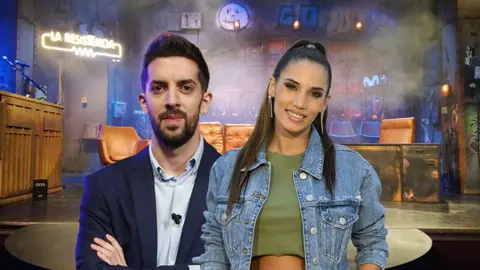 India Mart&iacute;nez y David Broncano en La Resistencia