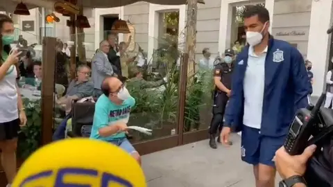 Aficionado con discapacidad Espa&ntilde;a