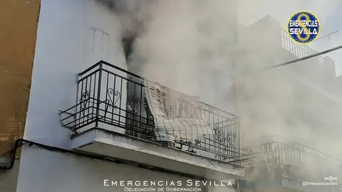 Incendio en Sevilla