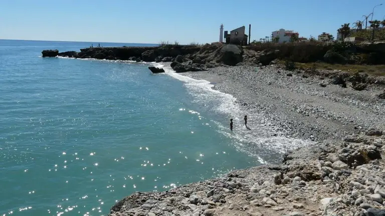 Playa El Sill&oacute;n Torrox