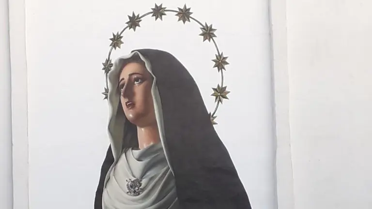 Mural de Amor y Sacrificio en Jerez