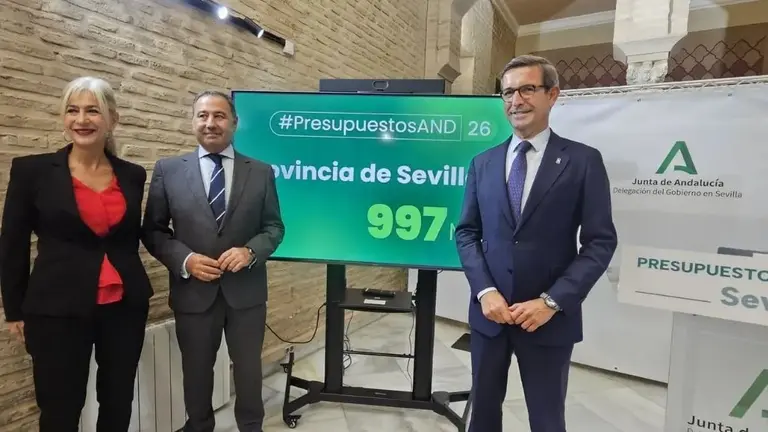 Presentación de los presupuestos de la Junta de Andalucía para Sevilla