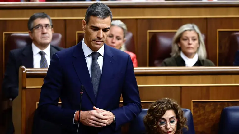 El presidente del Gobierno, Pedro Sánchez
