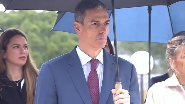 Pedro S&aacute;nchez, durante su visita a Huelva