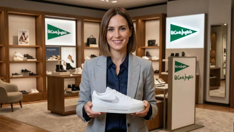 Una mujer en una tienda de El Corte Ingl&eacute;s