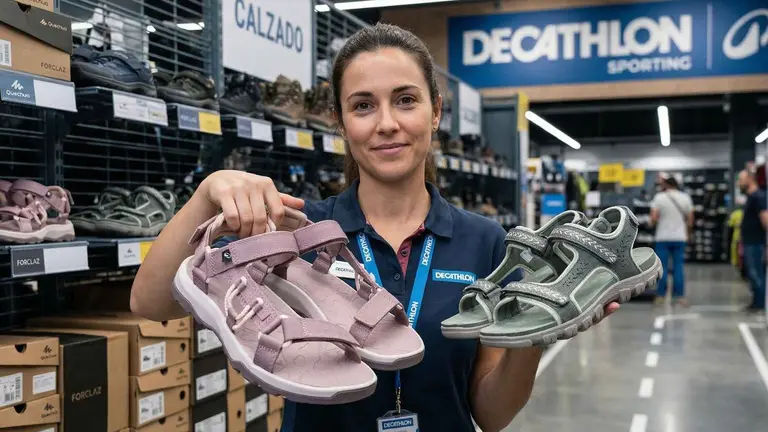 Nuevas sandalias en Decathlon