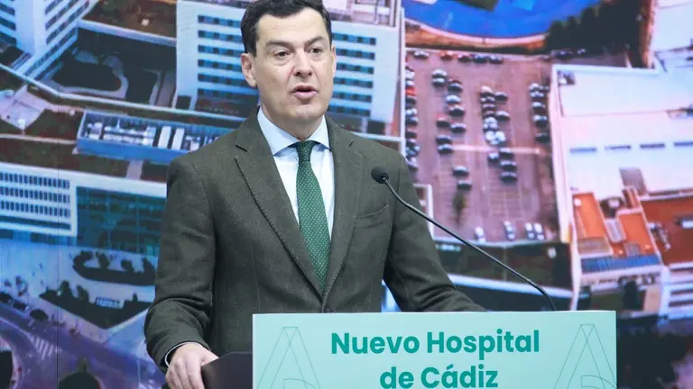 Juanma Moreno ha presentado el proyecto del nuevo hospital | Cristo Garc&iacute;a