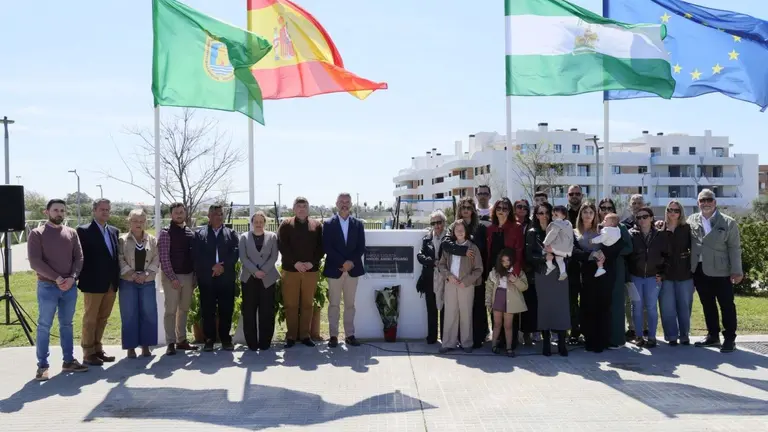 Inauguración del parque &lsquo;Ciclista Miguel Ángel Pruaño&rsquo; en Rota