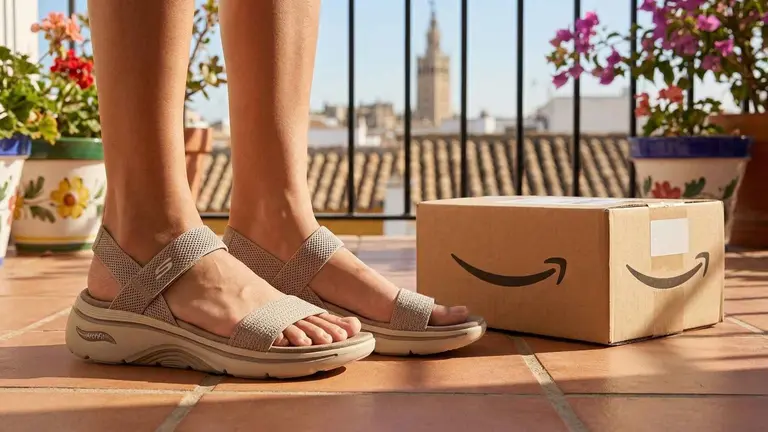 Llegan a Amazon las sandalias m&aacute;s c&oacute;modas de Skechers que arrasan para disfrutar de la primavera y el verano.jpg