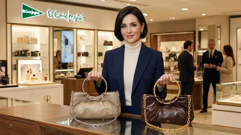 Bolso de fiesta convertible a bandolera con asa r&iacute;gida en liso de Parfois en El Corte Ingl&eacute;s