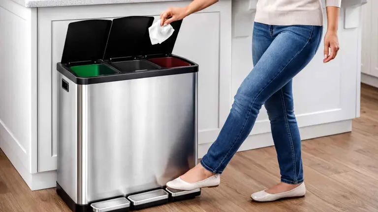 Amazon echa una mano a las tareas de reciclaje en el hogar con estos amplios y discretos cubos de basura