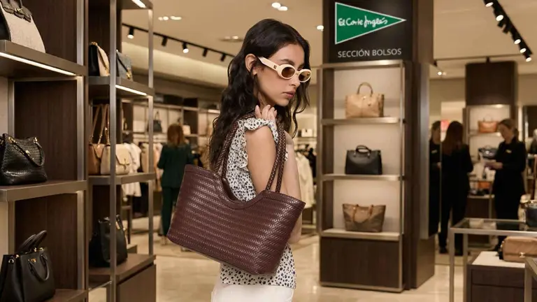 Bolsos trenzados de El Corte Ingl&eacute;s