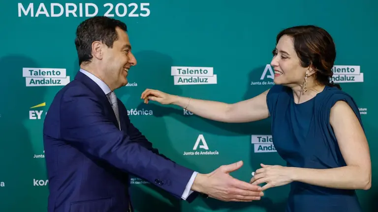 Juanma Moreno e Isabel D&iacute;az Ayuso, en una foto de archivo