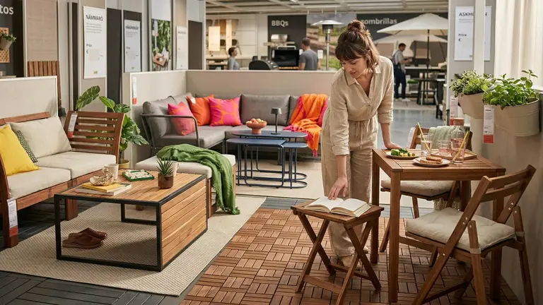 Muebles de exterior H&Aring;KANSK&Auml;R, ASKHOLMEN, N&Auml;MMAR&Ouml; y GRYTSHOLM de Ikea