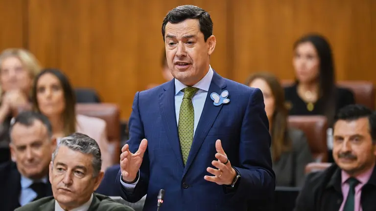 Juanma Moreno en el Parlamento | Salvador L&oacute;pez Medina