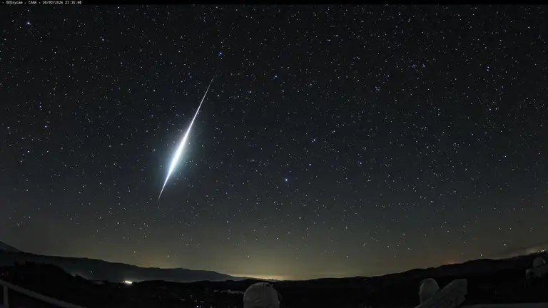 Una bola de fuego de origen asteroidal sorprende en el cielo de M&aacute;laga | Observatorio Astron&oacute;mico de Calar Alto