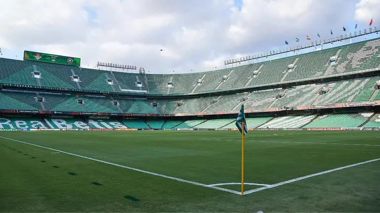 El Benito Villamarín en la previa del Real Betis - Ludogorets | Salvador López para El MIRA